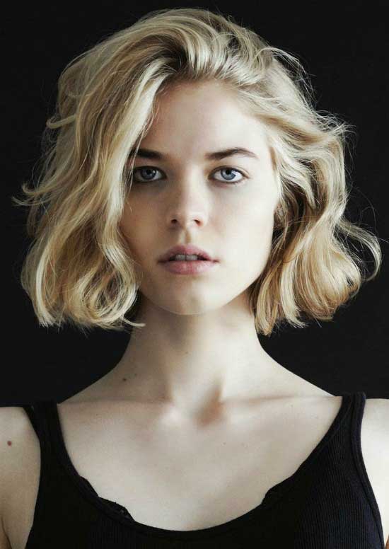 Short Wavy Blonde Hair 85