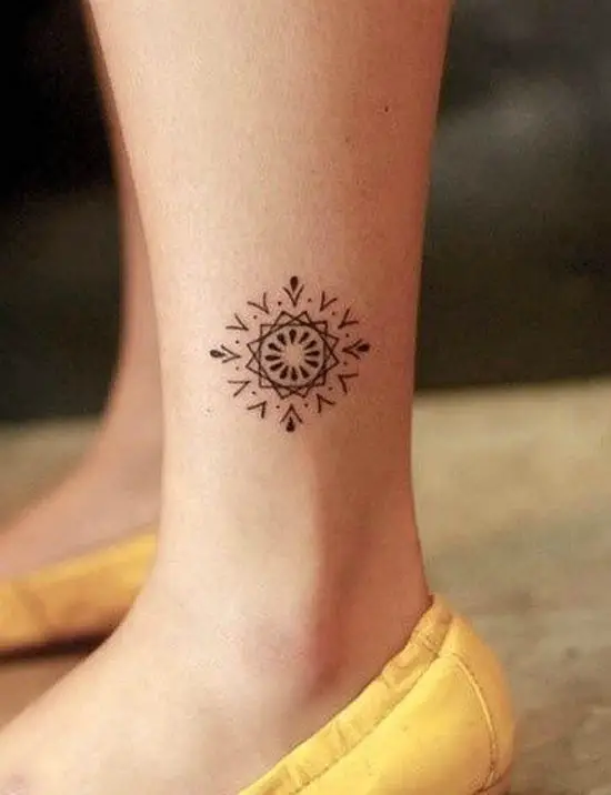 45 Beautiful Ankle Tattoos and Their Meanings You May Love to Try!