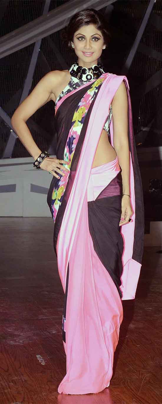 19 Awesome Pics of Shilpa Shetty in Saree - Beauty Epic