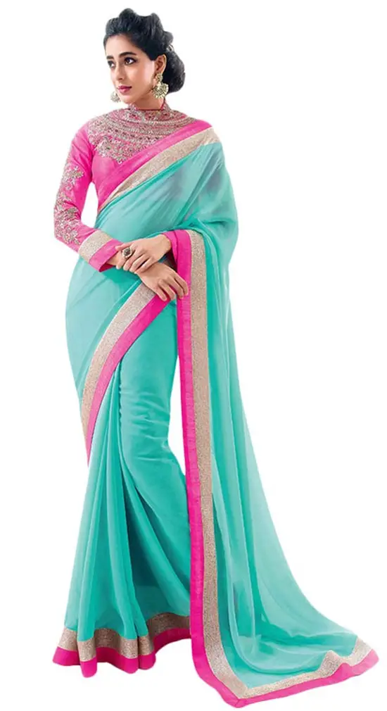 27 Latest and Stylish Blouse Design Patterns for Chiffon ...