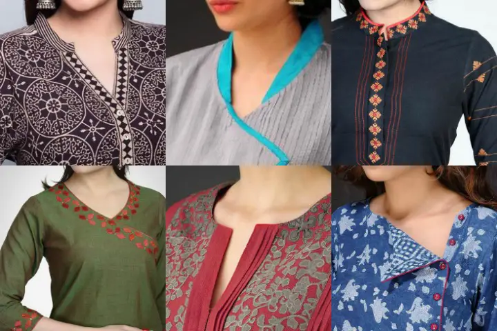 new stylish neck designs for kurti 2017 2018