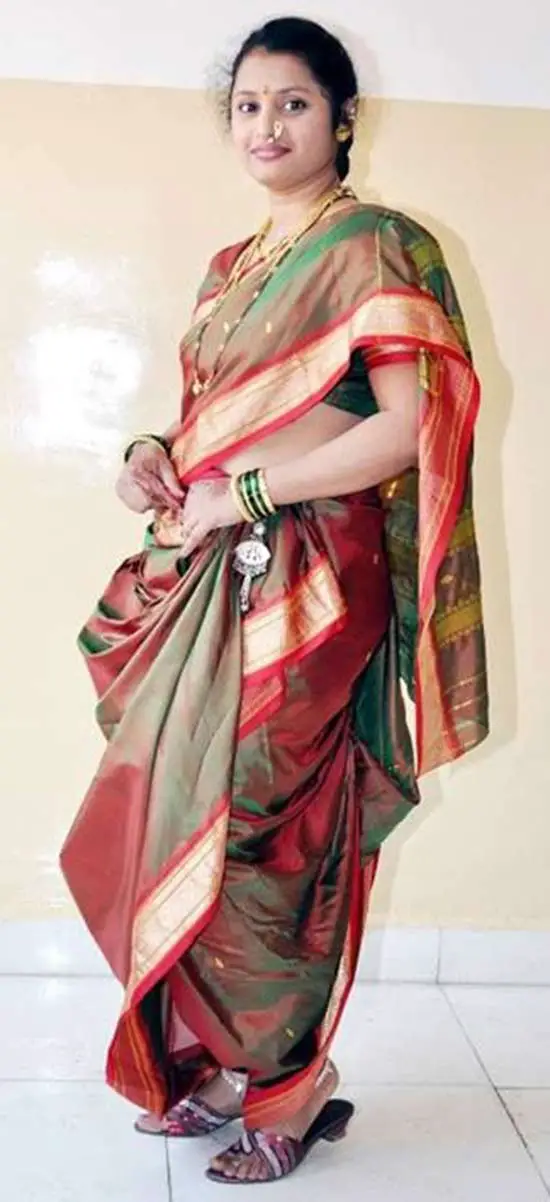 best 20 nauvari sarees with images anusha designs