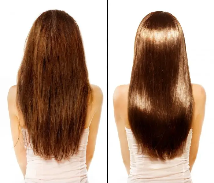 Japanese hair straightening treatment