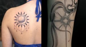 Sun Tattoo Designs