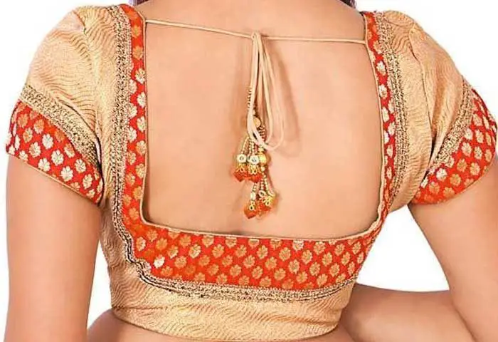 backless sleeveless blouse
