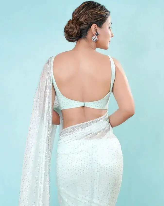 Stylish String Backless Blouse Design