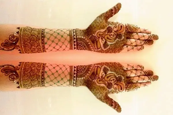 Trendy Bridal Henna Design Full-Hands