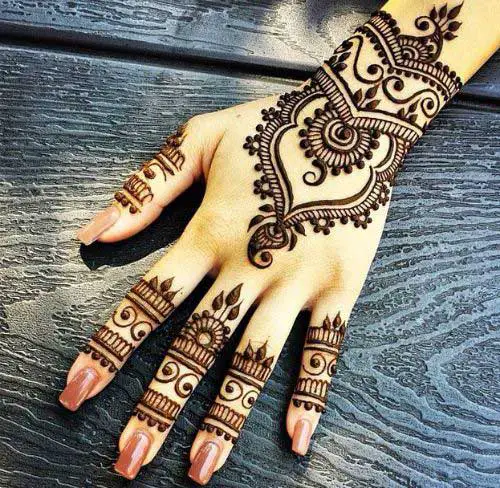 30 Beautiful Back Hand Mehndi Designs That You Can Do By Yourself