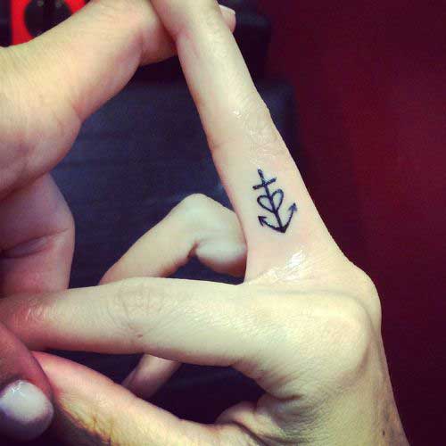 anchor-on-finger