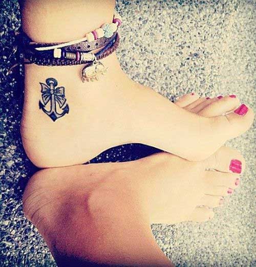 anchor-with-a-bow-tattoo