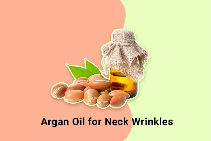 Argan oil for neck wrinkles