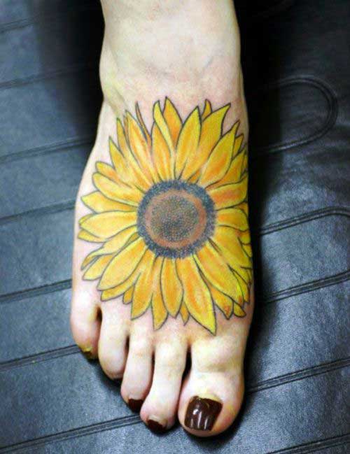 big-sunflower-on-the-feet