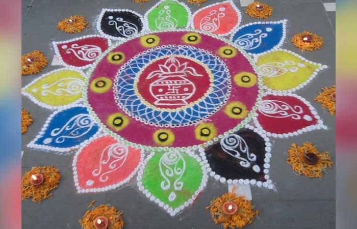 Kalash Rangoli