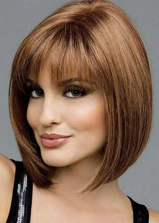 Medium Length Bobs With Bangs