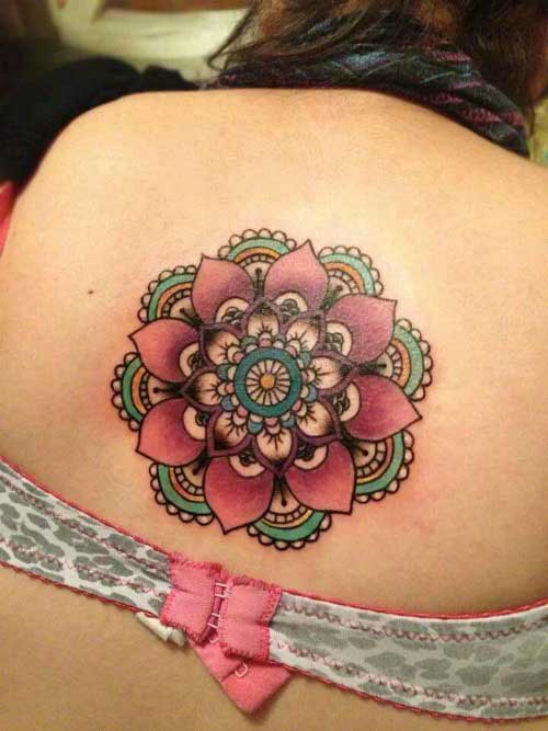 Multi Coloured Mandala