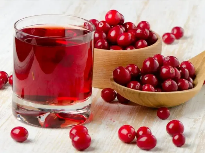 cranberry apple cider vinegar detox drink