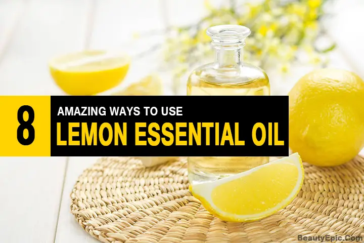 lemon essential oil uses
