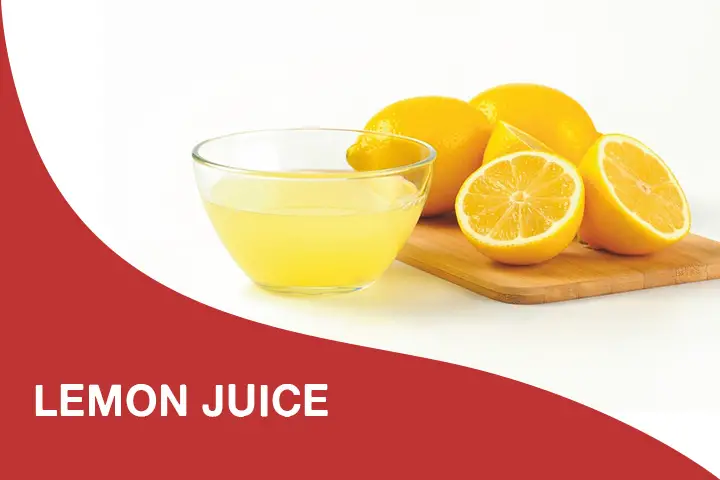 lemon juice for dry itchy scalp