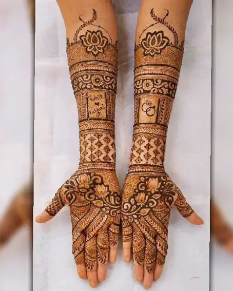Marwari Bridal Mehandi Designs
