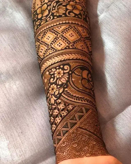 Arm Mehndi Design