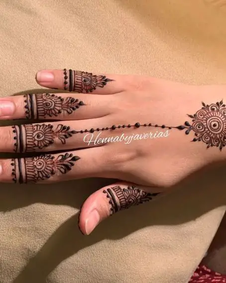 Bracelet Design In Hand For Eid Festival