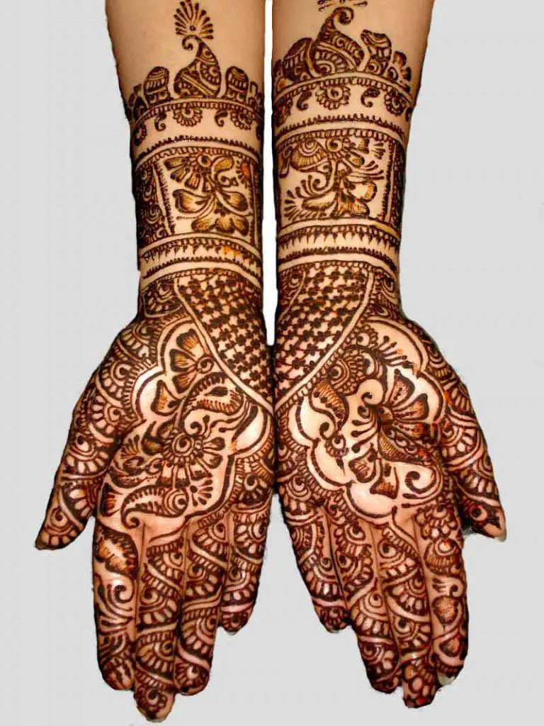 pallaki mehendi design