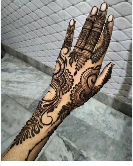 Beautiful Marwari Mehandi Design