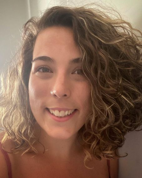 Short Balayage Curly Hair