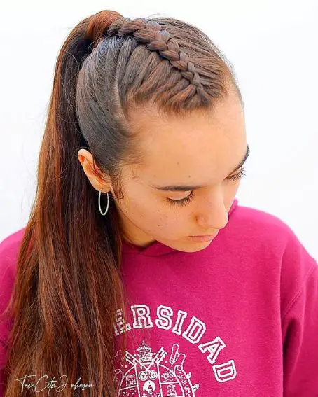 Easy Braid Ponytail