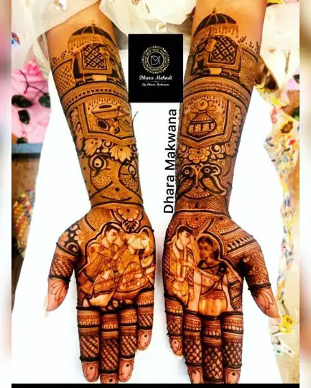 Traditional Wedding Mehndi Design