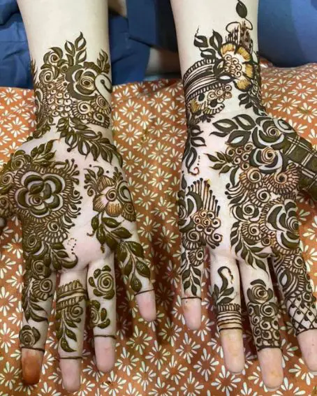 Bridal Dubai Mehndi Design