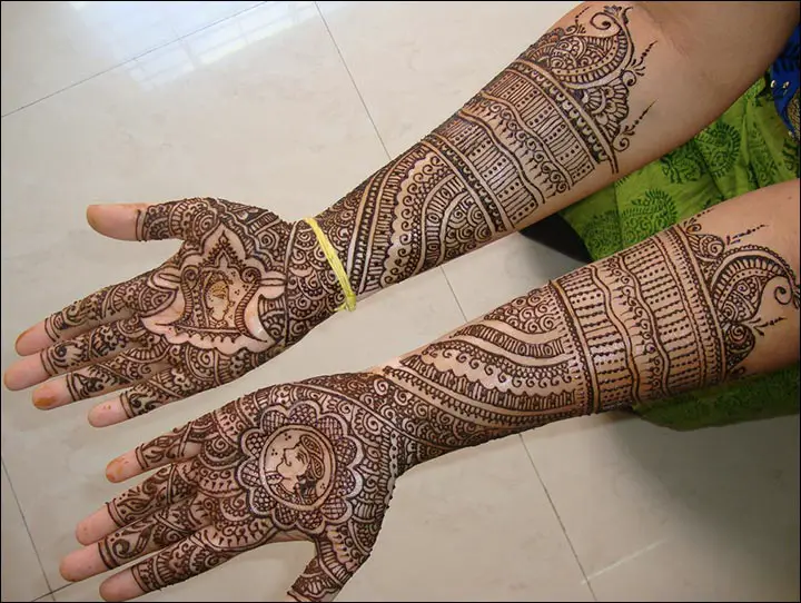 Full Hand Mehndi For Kids Henna For Wedding