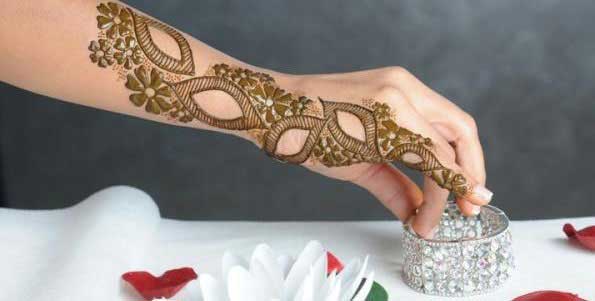 Glimpse on other stylish mehndi designs include 12