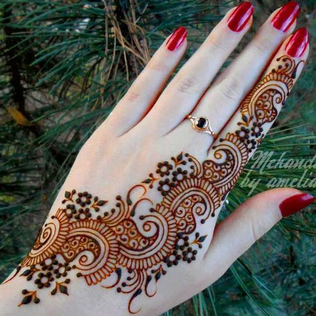 25 Beautiful Ring Mehndi Designs For Your Hands