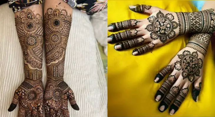 dulhan mehndi designs