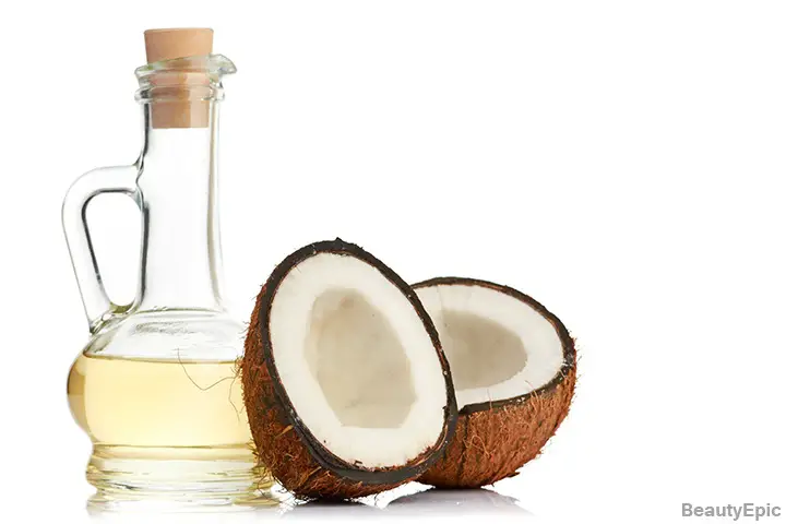 coconut oil for strong nails
