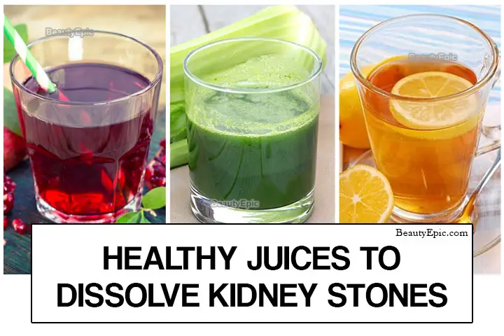 juice to dissolve kidney stones