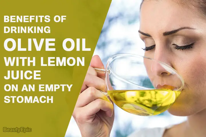 olive oil with lemon