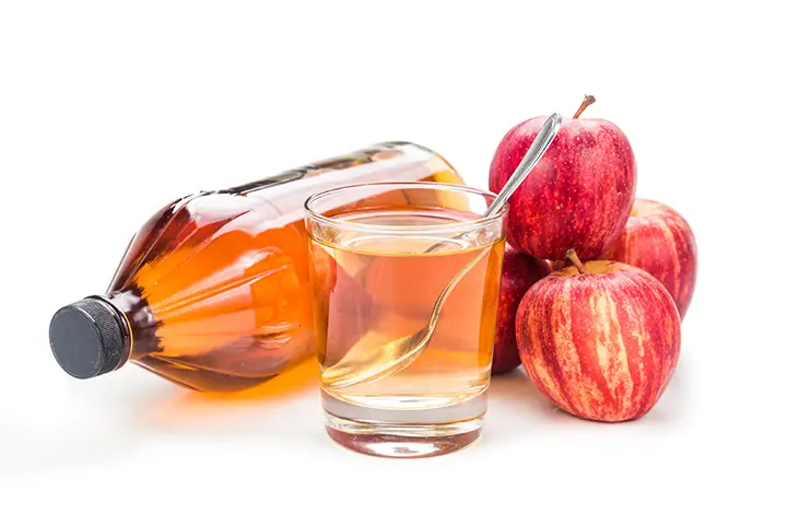 apple cider vinegar and warm water for belly fat