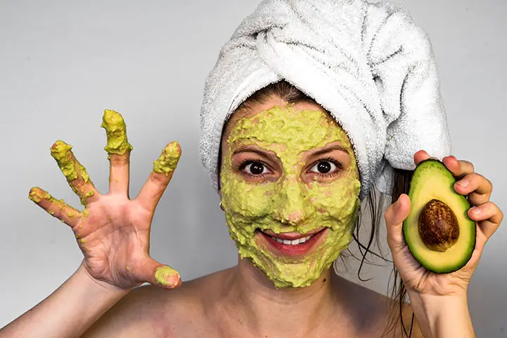 avocado face mask for acne