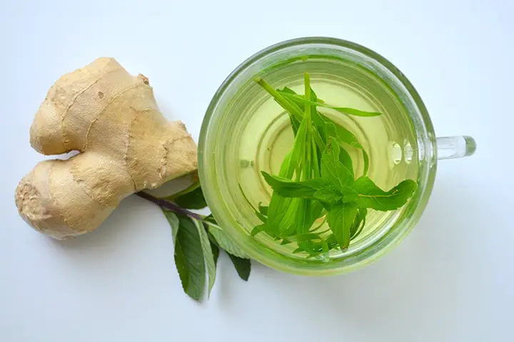 green tea with ginger for belly fat