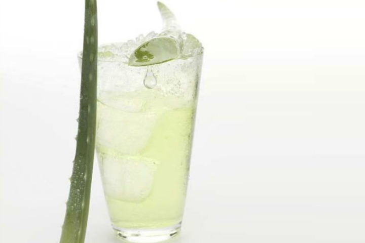 Coconut water with aloe vera