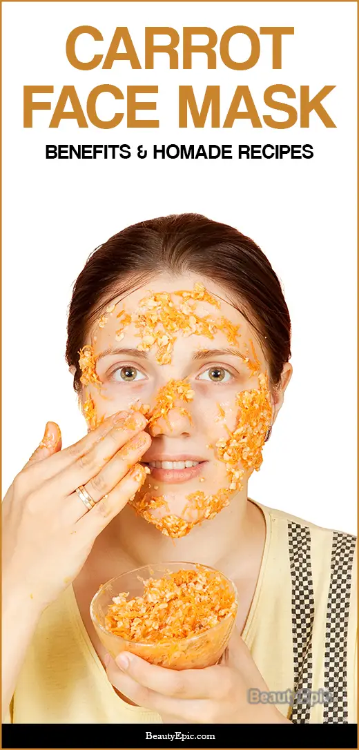 carrot face mask benefits
