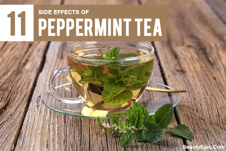 peppermint tea side effects