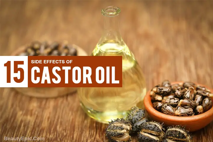 topical castor oil side effects