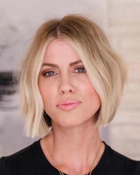 Short Bob Cut With Balayage