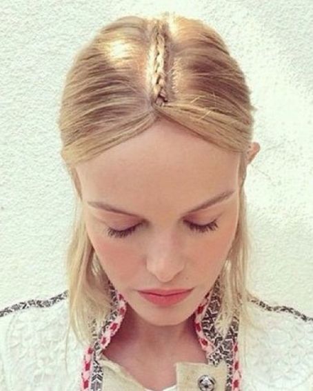 Kate Bosworth Mid Braided Blonde Hairstyle
