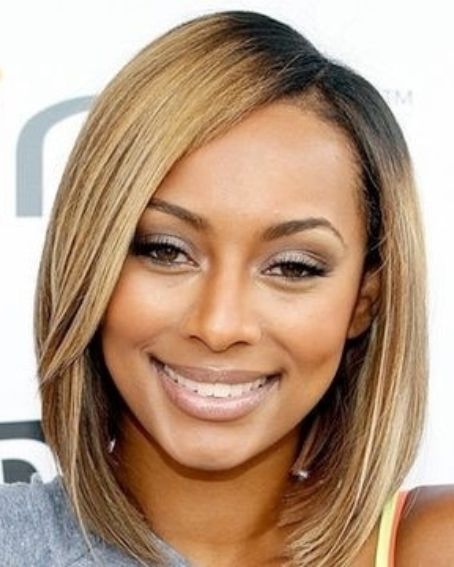 Keri Hilson Graduated Bob Haircuts