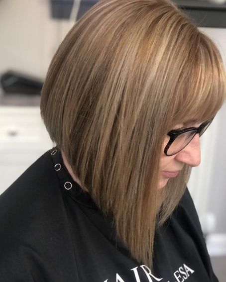 Inverted Bob Hairstyle For Medium-length Hair