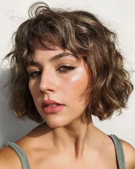 Short Wavy Bob